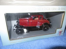 1931 Ford Model A Coupe 118 Motor City Opening Hood Doors Rumble Seat