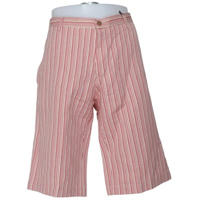 Etro, Shorts, Größe: 52, Rot/Weiß, Baumwolle/Leinen, Streifen, Herren #vmO