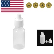 25PCS 30ML Empty Plastic Dropper Bottles, Great for Solvents, Light oils, Pai...
