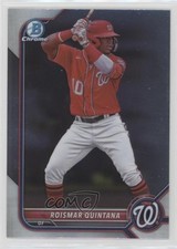 2022 Bowman Chrome Prospects Roismar Quintana #BCP-219 0h29