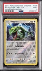 2017 POKEMON SUN & MOON GUARDIANS RISING #106 RAYQUAZA-REVERSE FOIL PSA 9