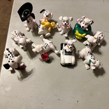 McDonald  s 101 Dalmatians Lot Of 10 Vintage Preowned