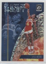 2018 Donruss Optic All Clear for Takeoff Fast Break Holo Prizm Spud Webb #7 9ih