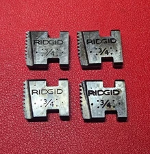 RIDGID 37830 PIPE THREADER DIES 3/4" NPT RH 00-R 11-R 12-R 30A 31A