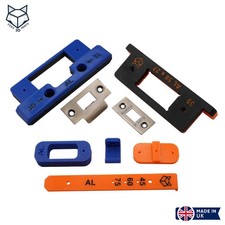 Atlantic UK Rohrriegel Planscheibe Vorrichtung Router Template Kit f&uuml;r 35/40/44 T&uuml;r