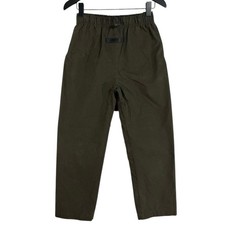 Fear of God Essentials Kids Ripstop Relaxed Pant size 10 in Green