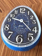 Vintage Rare Goldbühl Laterna Musical Alarm Clock Old Stock Brand New,Germany