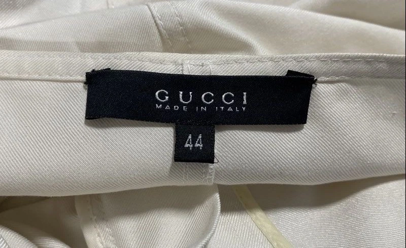Falda Gucci Mujer Marfil Cinturón Talla 44 Foto 3 de 4