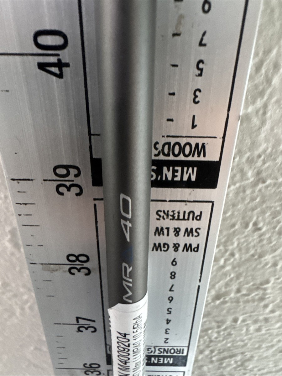 Mitsubishi Chemical REAX 40 A MR 40 Shaft with Taylormade Driver