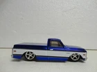 Hot Wheels 1969 CHEVY C10 PICKUP Chrome Blue/White '69 Truck RLC Red Line Club
