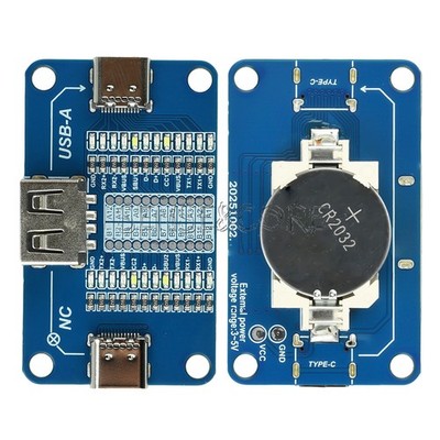 USB A to Type C, Type C to Type C Multi interface Charging Cable Detection Board