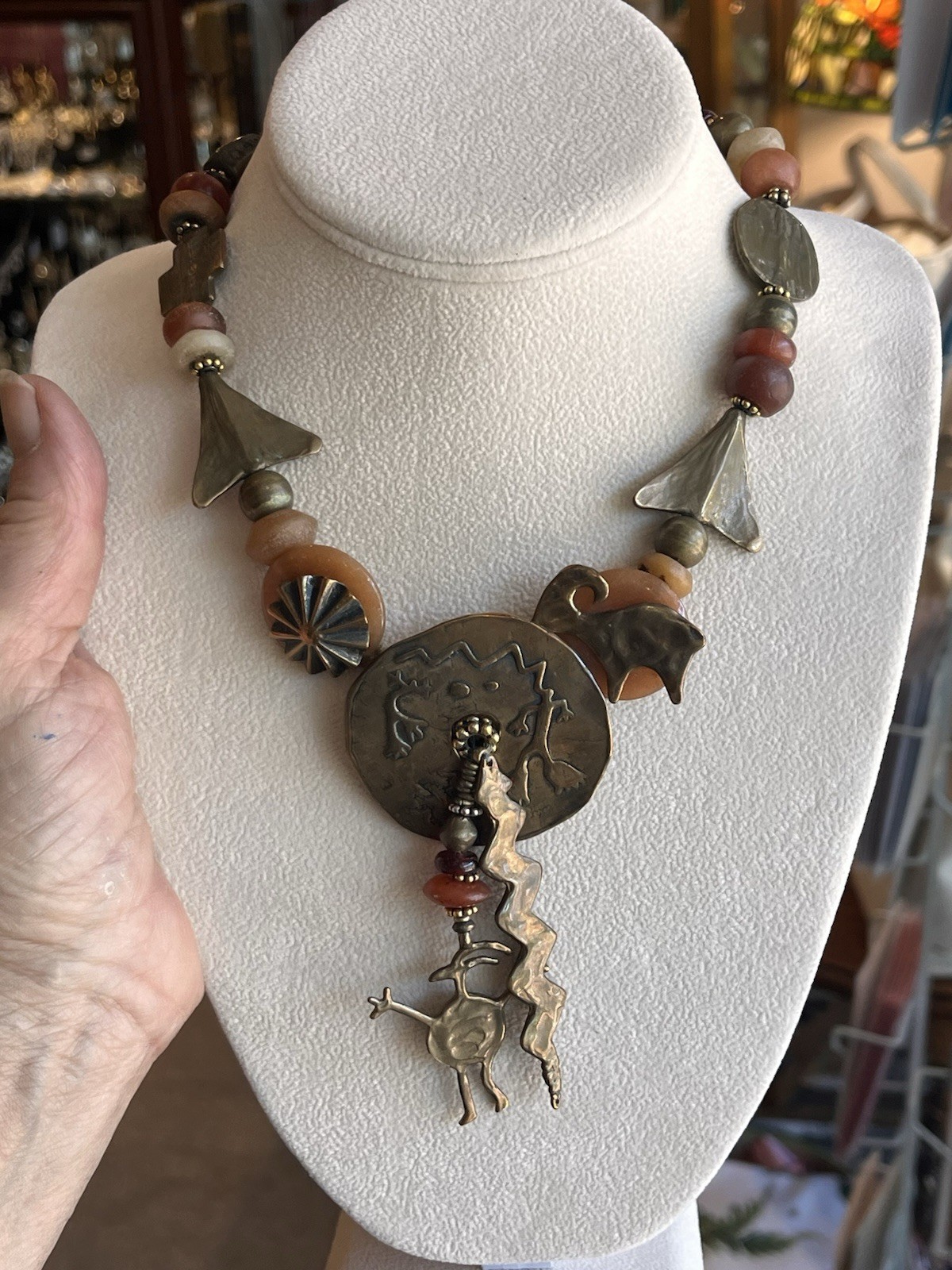 Mummy’s Bundle Statement Necklace - image 6