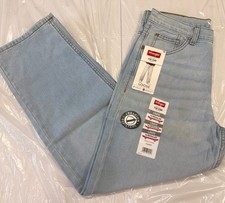 Wrangler Five Star Loose Jeans Boys Light Blue 14 Regular Adjustable To Fit