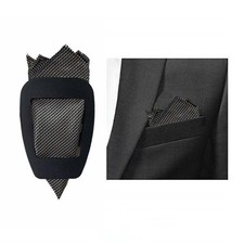 Pocket Squares Holder' For Men Square Scarf' Suits' Tuxedos'Vests and K6Q0