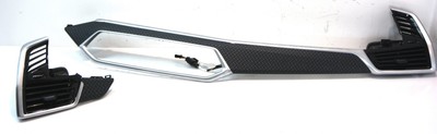 BMW Dashboard Decor. trim Individ. Fineline cross black alu. G05 G06
