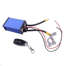 Remote Car Battery Disconnect Power Cut Off Master Kill Switch Isolator Acc
