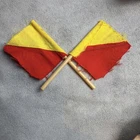 Vintage 1964 Hasbro GI Joe Sailor #7607 Navy Attack Set Pair Semaphore Flags C8