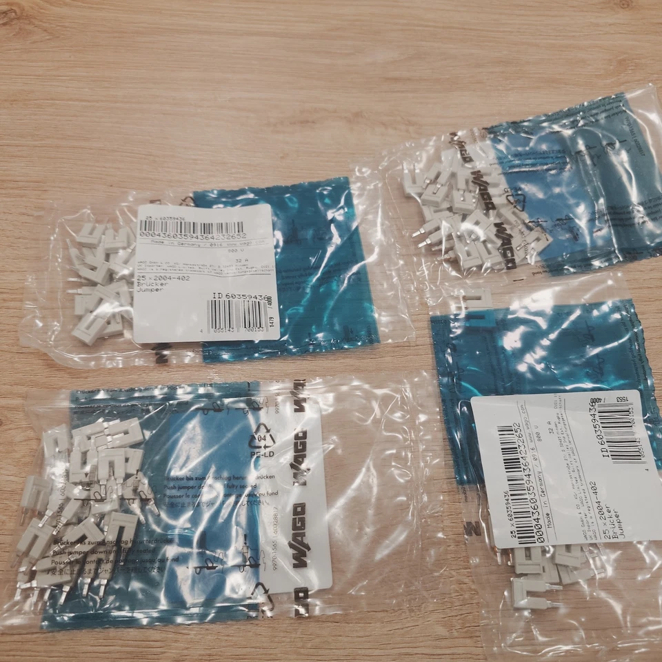 Wago 2002-402/60359436Kammbrücker 1VE=25 Stück - Bild 4 von 4