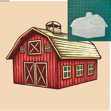 Metal Cutting Dies House Decor Card DIY Scrapbooking Stencil Paper Template