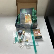 New Kiwi CO (Doodle Crate) Textured Clay Luminaries