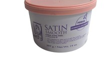 Satin Smooth Deluxe Cream Wax 14oz Coarse Curly Hair Removal Soft Wax