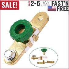 Battery Switch Link Terminal Quick Cut-off Disconnect Kill Shut Switch Side Post