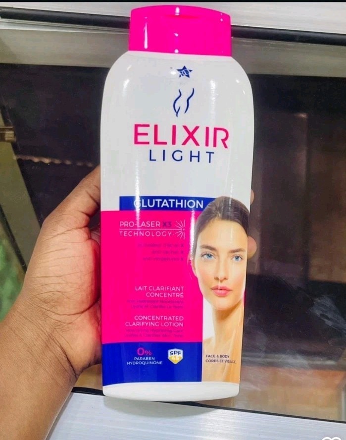 ELIXIR LIGHT GLUTATHION CLARIFYING BODY LOTION 500ml SPF45 | eBay