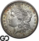 1886-O Morgan Silver Dollar Coin, Choice AU++ Better Date New Orleans Issue!