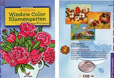 Bastelheft - Window Color - Blumengarten