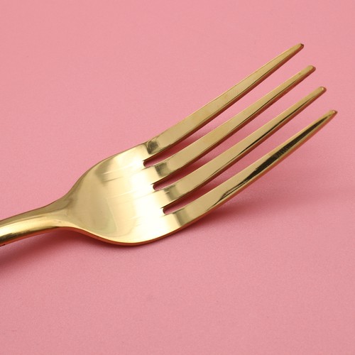 4 Pcs/Set Fork Spoon Western Silverware Dinner Forks - Picture 7 of 11
