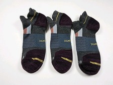 Bombas Hex-Tec Athletic Ankle Socks Lot Of 3 Pairs Size XL