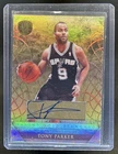2010-11 Panini Gold Standard Tony Parker Signatures Auto Autograph #/25 Spurs