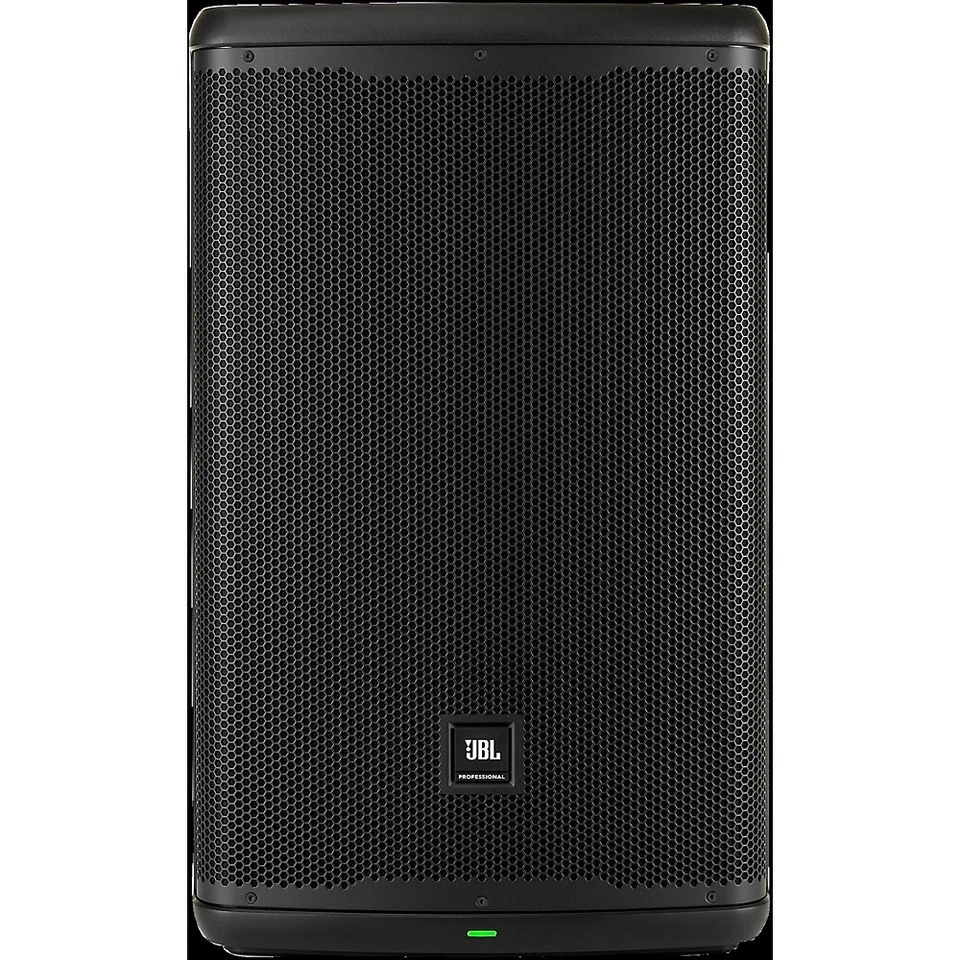 Altavoz alimentado JBL EON715 15" con bolsa Road Runner Foto 3 de 4