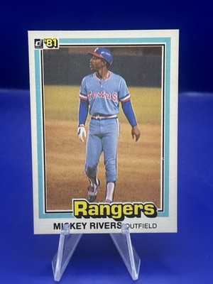 1981 Donruss John Rivers #496 (EX)