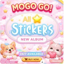 Monopoly Go Stickers 1  -6  ALL Stickers Available   CHEAPEST   SUPER FAST  