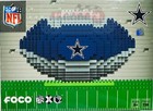 Dallas Cowboys NFL BRXLZ Football 3-D Construction Block Set