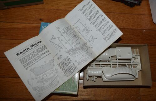 Pyro USA Spanish Boat COLUMBUS SANTA MARIA 5.5" Historic Ship Model Kit C314-50 - Picture 4 of 5