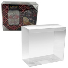 1x Protecting Case For POKEMON TCG Tin Display Box Heavy Duty Fit Sideways Tin