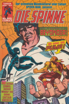 Die Spinne Nr 134 Condor Verlag 1985 SpiderMan Marvel