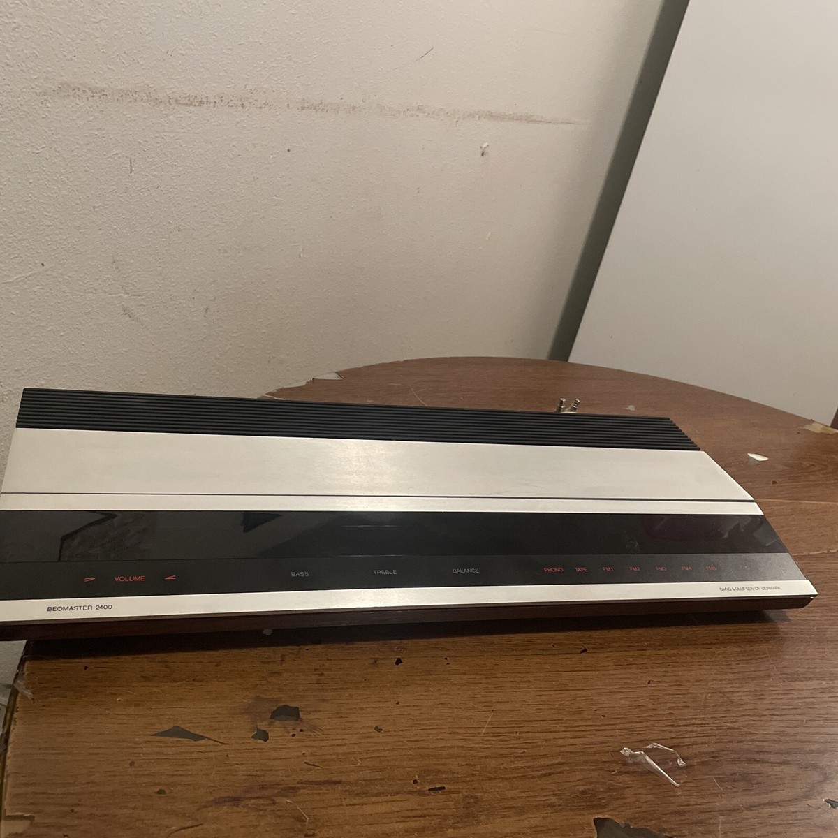 Beomaster 2400 Receiver And Tuner By Bang & Olufsen Powers Beomaster 2400 Receiver And Tuner By Bang & Olufsen Powers
