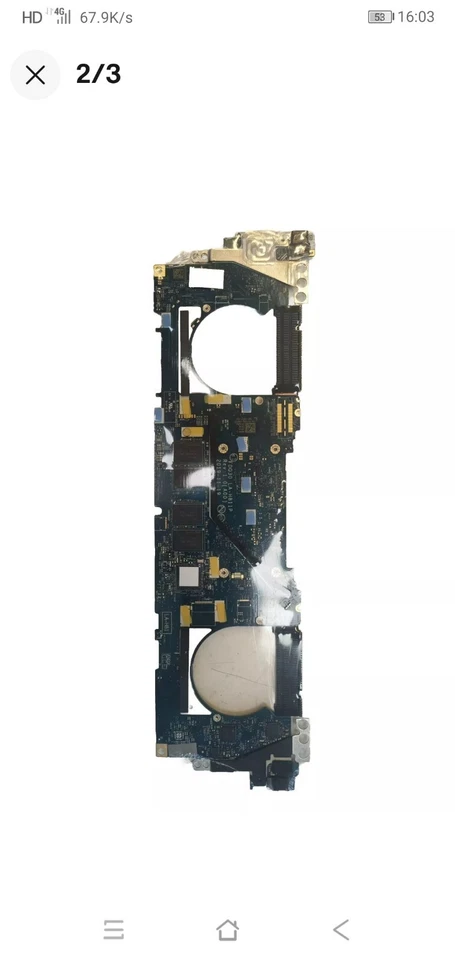 Motherboard for DELL XPS 9300/P117G [i7-1065G7, 16GO DDR5, No SSD] - Photo 2/3