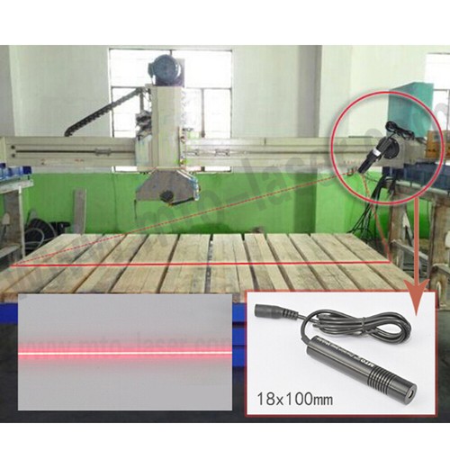 650nm 150mW Infrared Line Laser Cutting With Red Light Laser Positioning Light - Picture 3 of 6