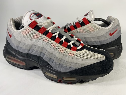 nike air max 95 black red grey