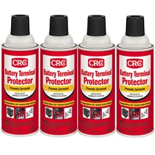 CRC 05046 Battery Terminal Protector Anti-Corrosion Spray 7.5oz Pack of 4