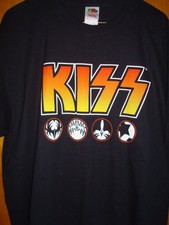 KISS 4 makeup IKONS Shirt. New & never worn. Size is adult XL. One sided.