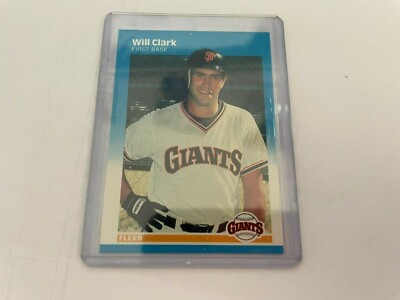 1987 Fleer Will Clark #269 RC