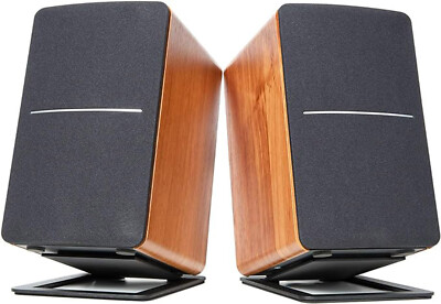 Edifier R1280T Powered Bookshelf Speakers with 7'' Desktop Speaker Stands 1 Pair