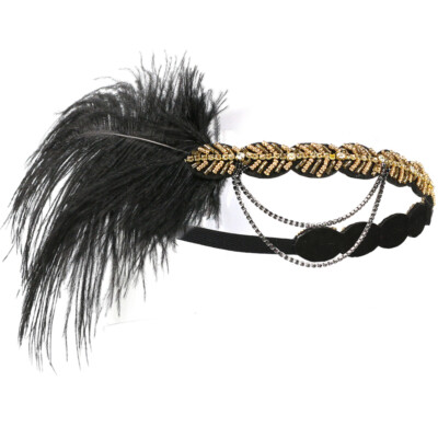 1PC Flapper Headpiece 1920 Accessories Stylish 1920s Headpiece For Women