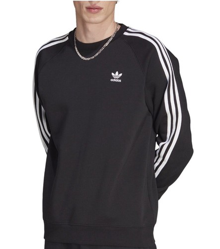 adidas mens adicolor 3 stripes joggers & 3stripes crew - Picture 8 of 34