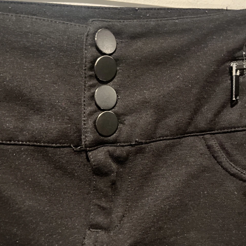 Ci Sono~Botín Corto Mujer Negro Tejido Medio Colección~ Excelente Foto 2 de 4